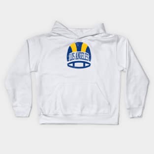 LAR Retro Helmet - White Kids Hoodie